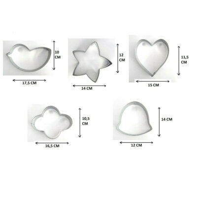 5 pz forma scarcellla