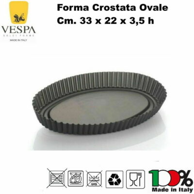 Stampo crostata ovale vespa