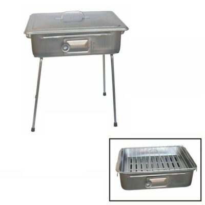 Fornacetta picnic 27 x 37 in acciaio cromato