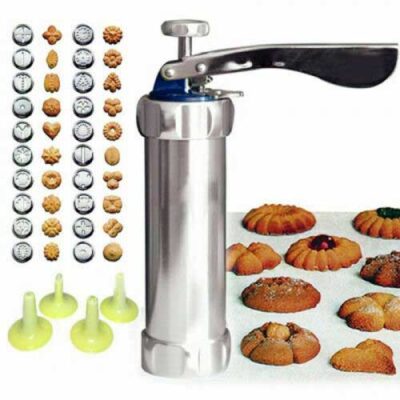 Pistola sparabiscotti acciaio inox