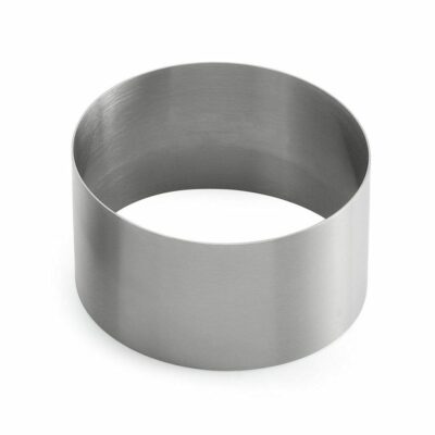 Coppa pasta tondo inox ø 10 x h 4 cm