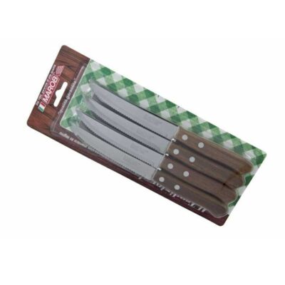 coltelli manico legno chiodato