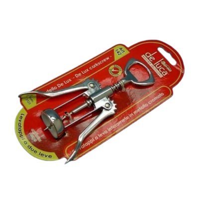 Levatappo in acciaio de luca