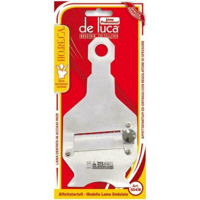 Affetta tartufi in acciaio inox de luca