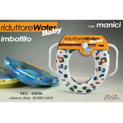 Riduttore c/ manici morbido per wc bambini