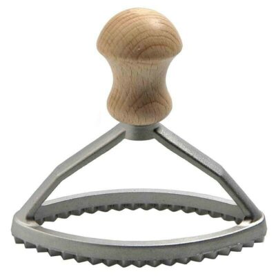 Stampo ravioli ovale 10.5 cm alluminio