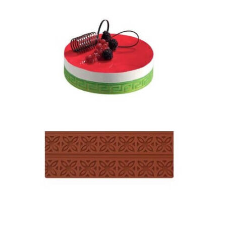 Fascia in silicone per crostata maiolica
