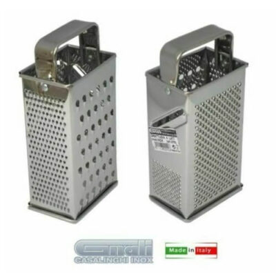 Grattugia a piramide 4 lati in acciaio inox