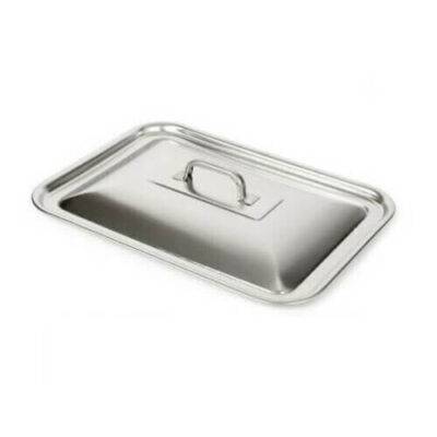 Coperchio in acciaio inox 18/10 quadrato