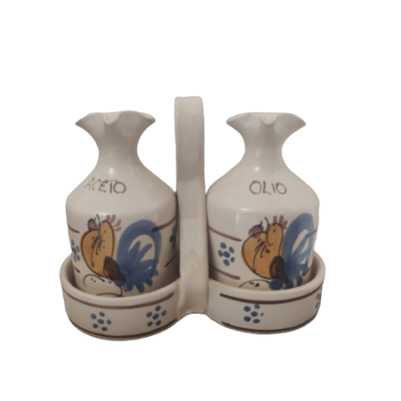 Menage decoro gallo pugliese