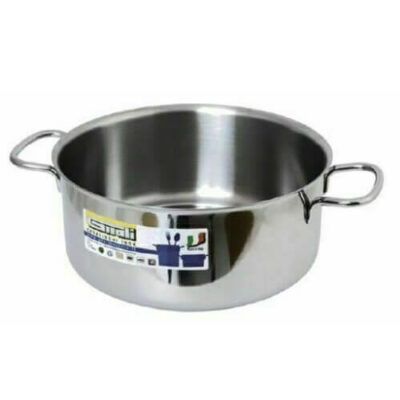 Casseruola alta in acciaio inox per induzione