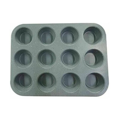Tegame 12 muffin in pietra antigraffio