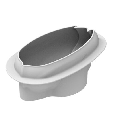 STAMPO IN SILICONE SILIKOMART a forma di PISTACCHIO 750 - SILICONE MOULD 190X94 H 73 MM + CUTTER