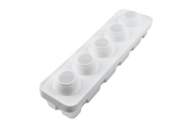SILIKOMART STAMPO IN SILICONE A FORMA DI PERA E FICO 115, 60X55 H 76MM+ SUPPORTO IN PLASTICA