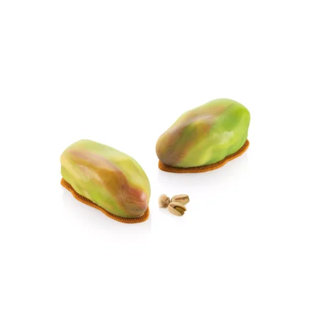 stampi in silicone per frutta realistica a forma di pistacchio