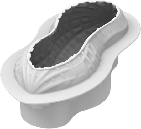 STAMPO IN SILICONE SILIKOMART a forma di ARACHIDE 700 - SILICONE MOULD 196X87 H 75 MM + CUTTER