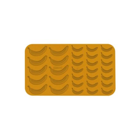 SILIKOMART STAMPO IN SILICONE a forma di BANANA - SILICONE MOULD N.10 103X52 H 2 MM - N.21 62X31 MM H 2 MM