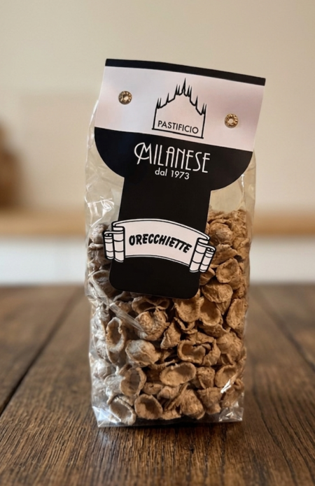 Orecchiette integrali artigianali .