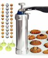 Pistola sparabiscotti acciaio inox