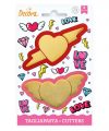 tagliabiscotti cuore love