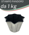 STAMPO PANETTONE ALLUMINIO 1 KG